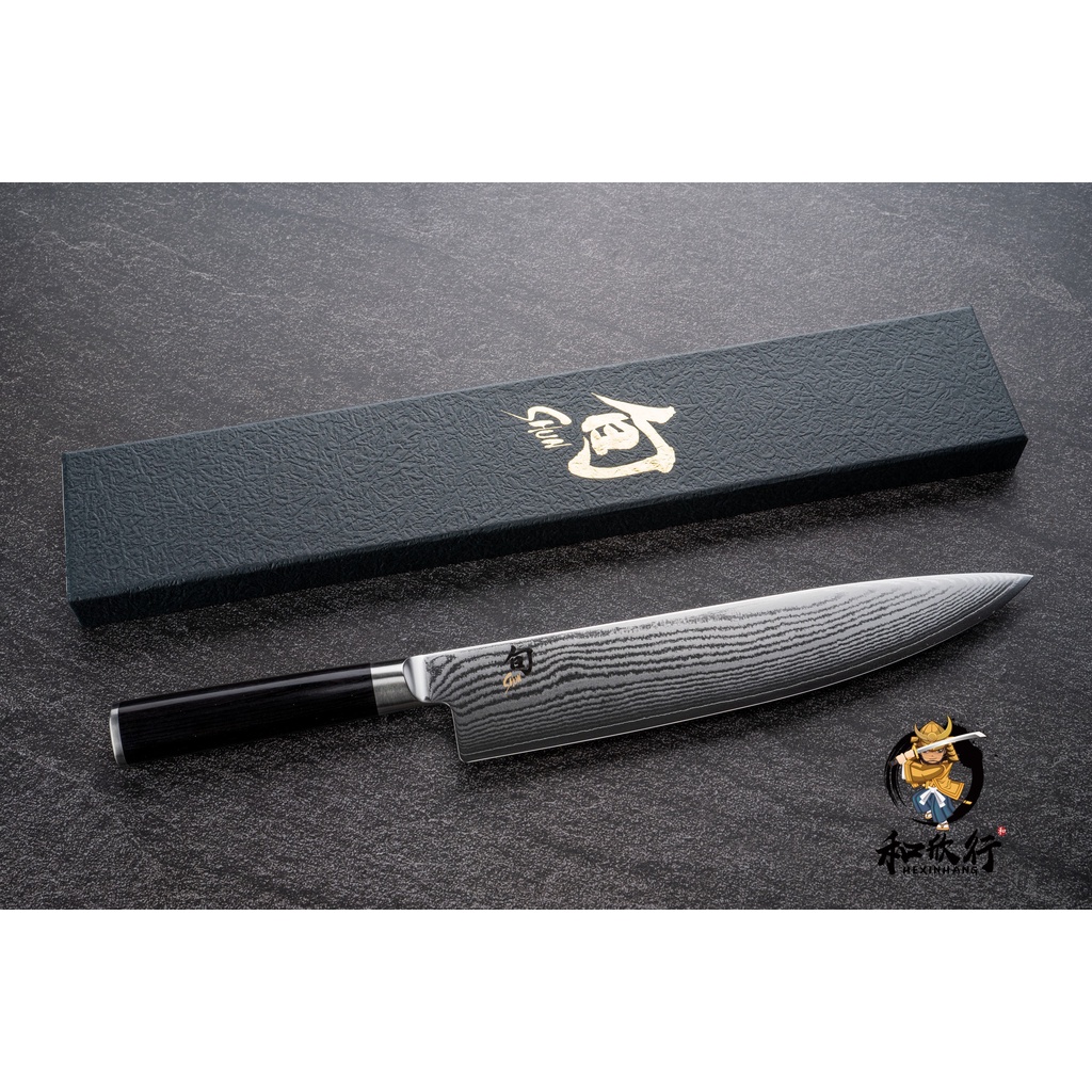 「和欣行」現貨、旬 Shun DM - 0707 33層大馬士革 250mm 主廚刀 / 牛刀 Chef's Knife