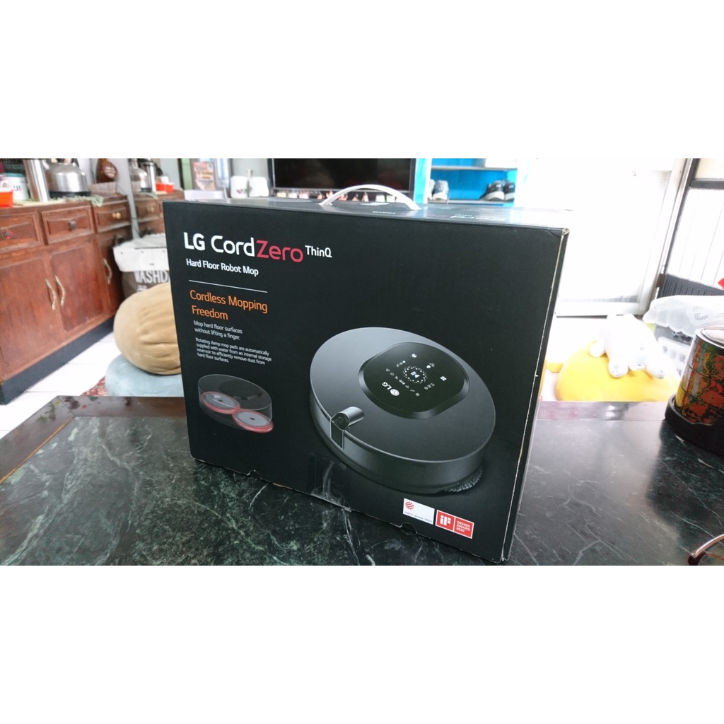 LG CordZero ThinQ M9銳眼 雙旋拖地機器人(二手)