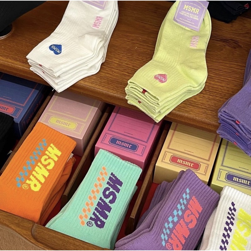 韓國直寄🇰🇷 韓國小眾品牌 MSMR Socks Seoul 全品項 代購 襪子 長襪 韓國部落客推薦