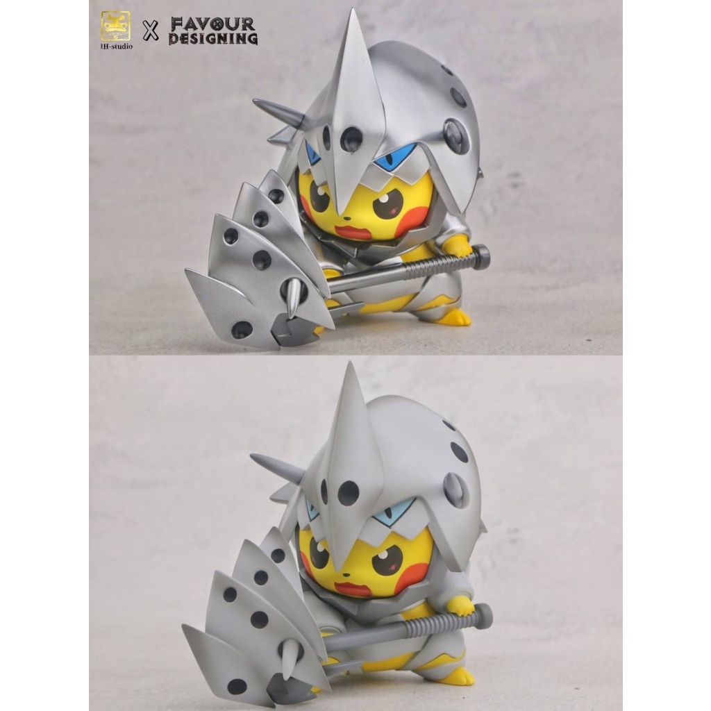 《預訂》IH✘FD工作室 鎧皮系列 大錘 ——Mega波士可多拉皮卡丘  熱門GK 寶可夢Pokémon GK模型