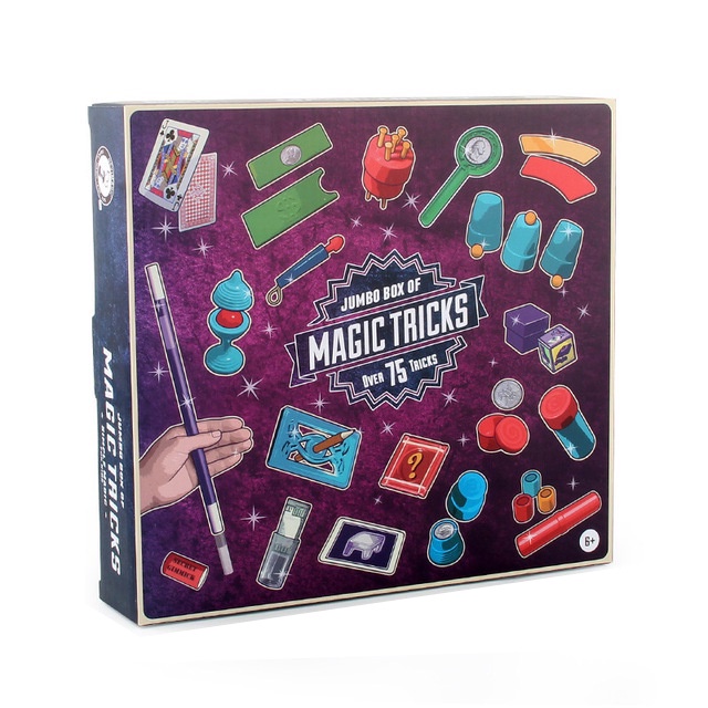 變魔術玩具 18種魔術道具 兒童玩具 變魔術 道具盒 近景舞臺 玩具遊戲 桌遊玩具 魔術玩具 國王皇后 婦幼商城