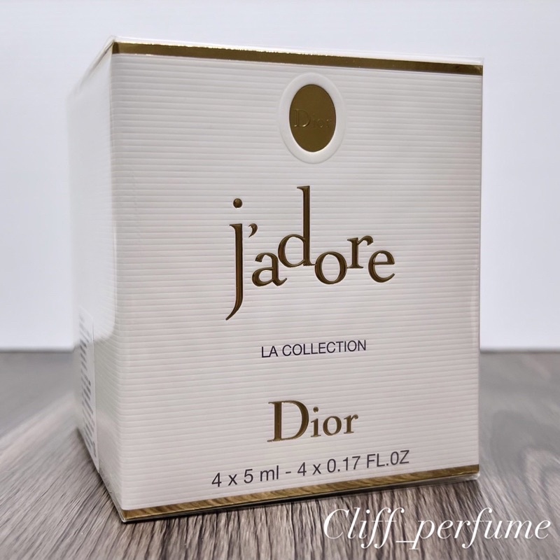 【克里夫香水】Dior J'ADORE 真我小香禮盒5ml*4