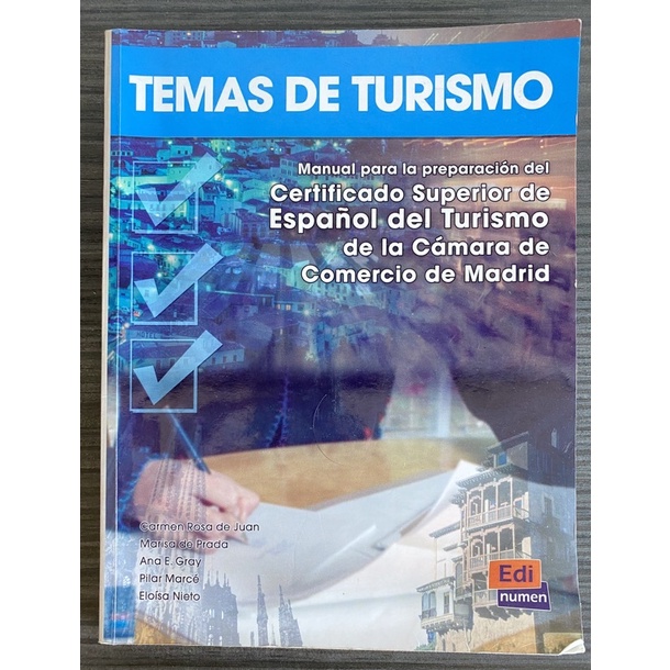 【西班牙觀光旅遊教科書】Temas de turismo (旅遊) - Libro del Alumno 課本