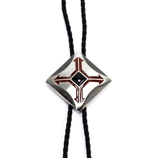 領航者 保羅領帶 Bolo Tie 美式領帶 項鍊 紳士紅 (BTIJA1117N-A)│MF select