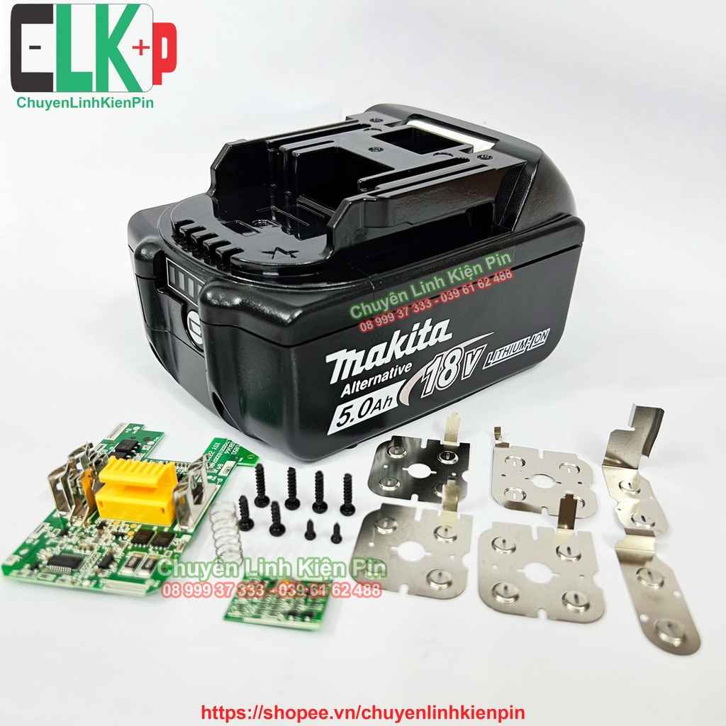 [2H Nsz] Makita 18V 5A 電池更換電路盒,zin 至 ML3 帶鋅充電電路 (Bl64 _ 297)