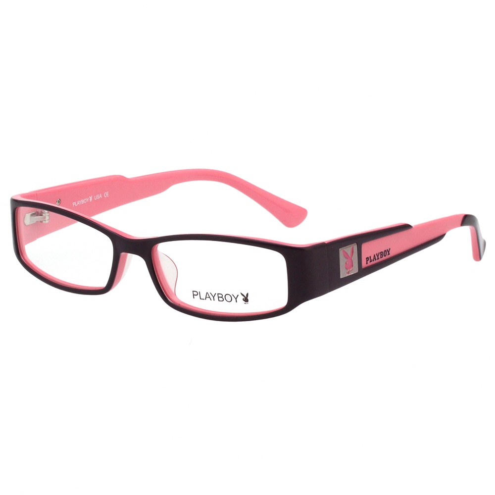 PLAYBOY 鏡框 眼鏡(黑配粉色)PB85089