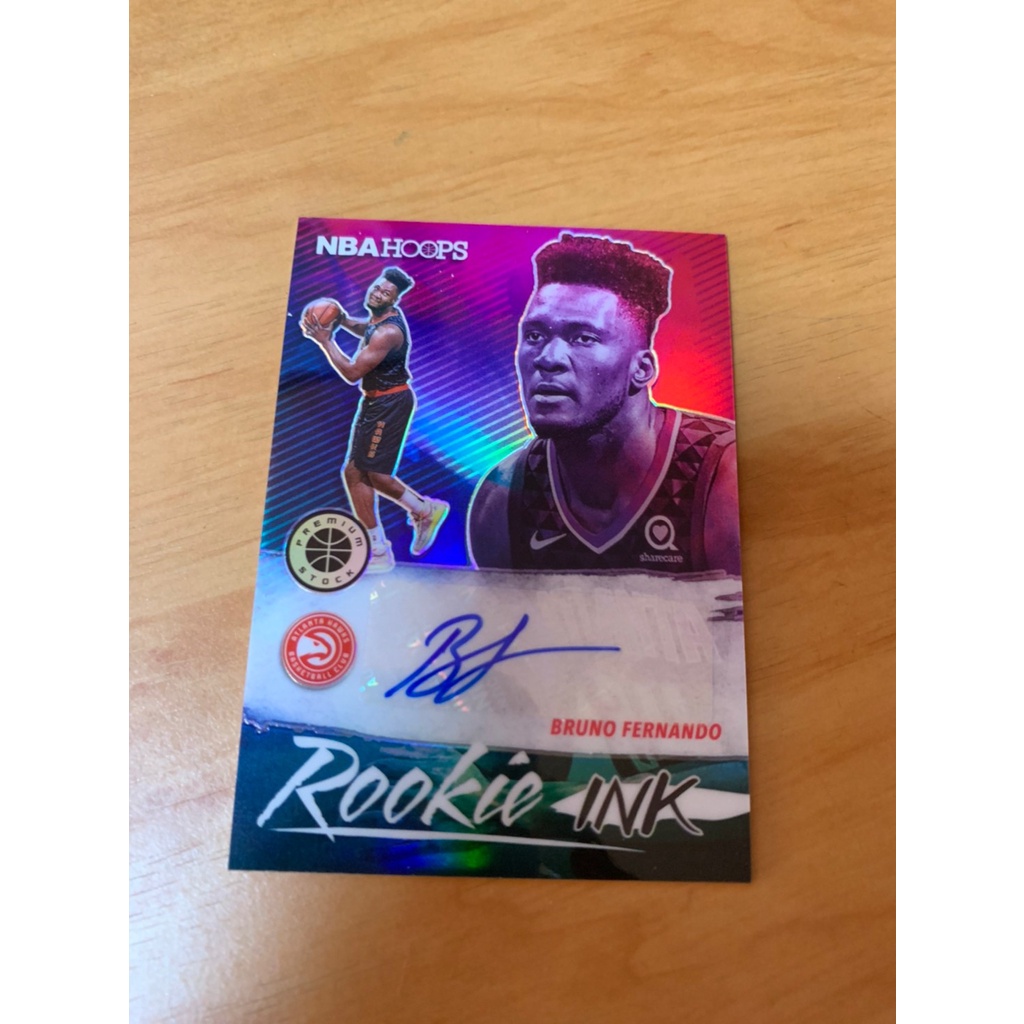 2019-20 Bruno Fernando Hoops RC NBA 球員卡 福袋 特卡 新人 簽名 球衣 限量