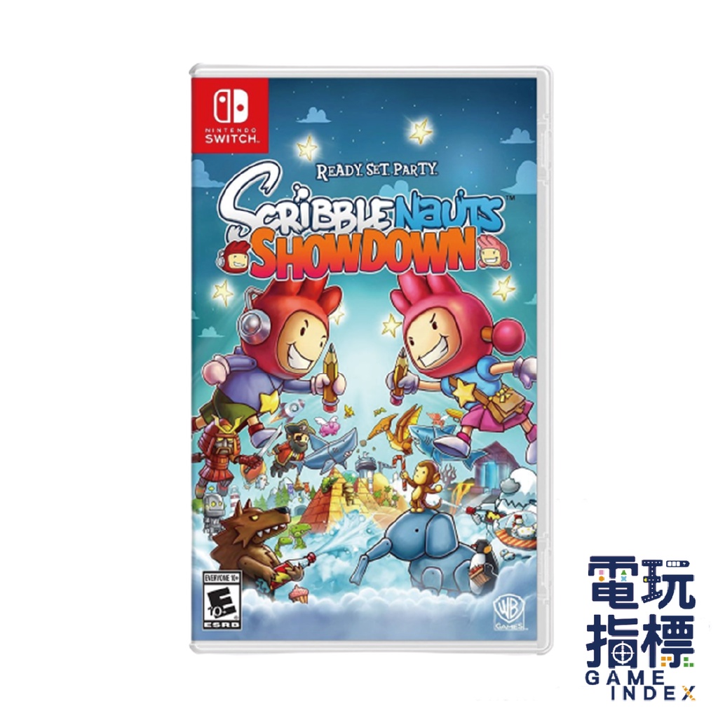 【電玩指標】十倍蝦幣 NS Switch 塗鴉冒險家 攤牌 英文版 塗鴉 小遊戲 派對遊戲