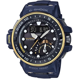 【CASIO 卡西歐】G-SHOCK 太陽能電波 蛙人 潛水錶 GWN-Q1000NV-2A 電波潛水錶 藍 台南