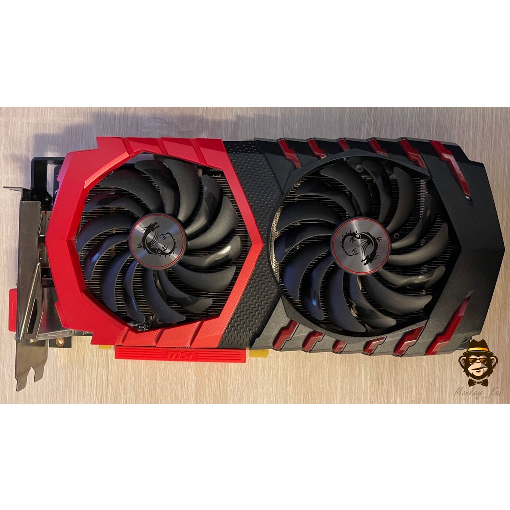 【二手】微星 紅龍 MSI RADEON RX 580 GAMING X 8G 非礦卡