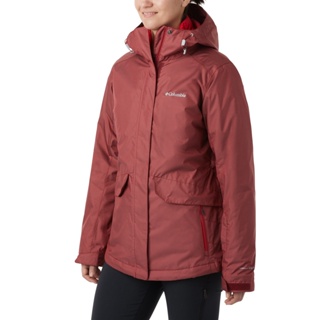 【Columbia】UWR01890 女兩件式OT防水保暖外套 紅 三合一外套