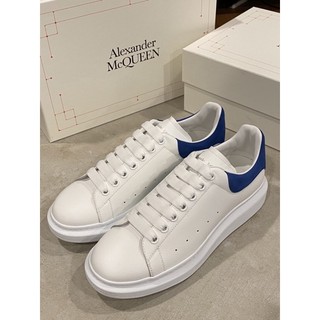 Limit精品✔️MCQ Alexander Mcqueen 經典 藍尾 麂皮材質 男生 男款 球鞋 小白鞋