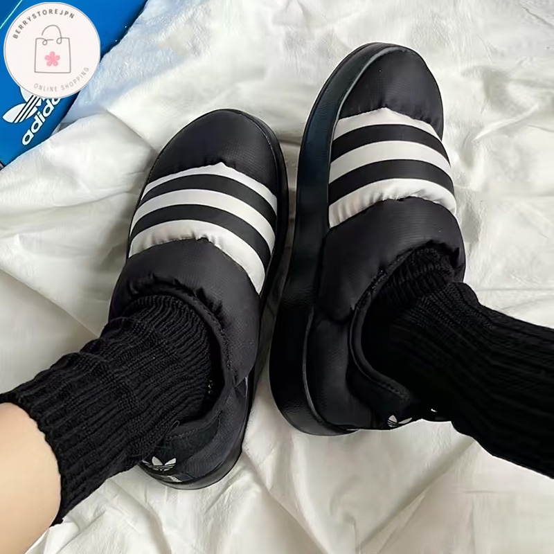 Berry 🇯🇵連線 Adidas Puffylette 懶人鞋 麵包鞋 男女同款 GY4559