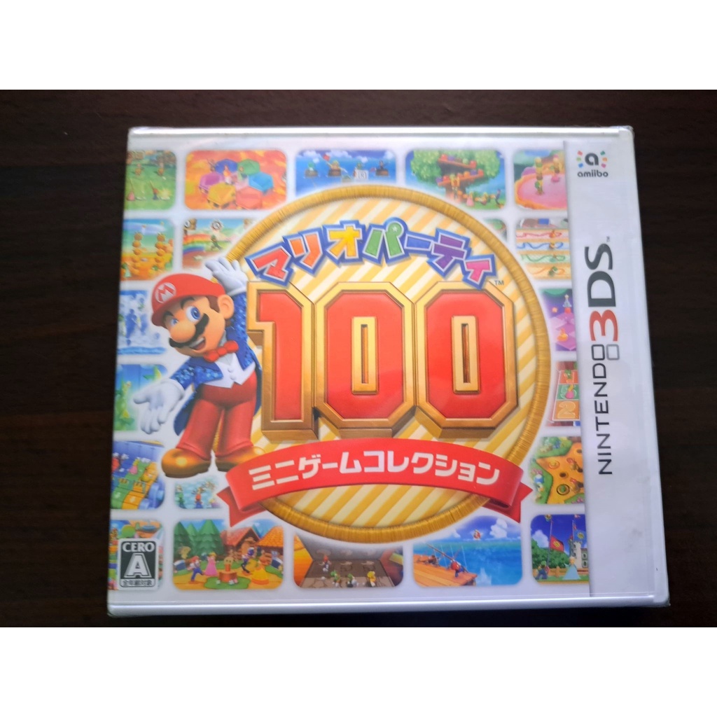 3DS 瑪利歐派對 100 迷你遊戲大合輯 純日版