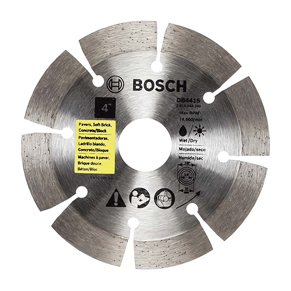 BOSCH博世 4”標準缺口邊鑽石鋸片105×20×16 mm