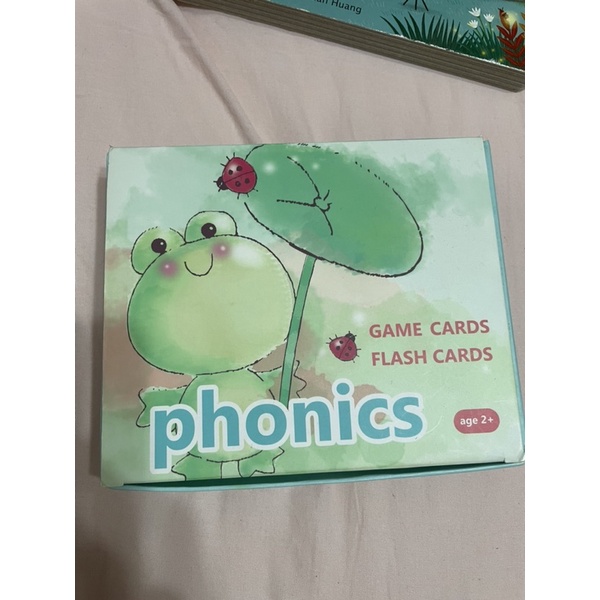 Kidsread 自然發音遊戲字卡  Phonics Cards（二手）