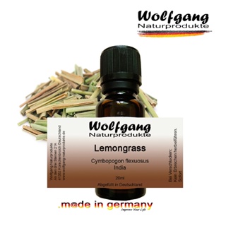 德國原裝Wolfgang 檸檬草精油 Lemongrass 20ml