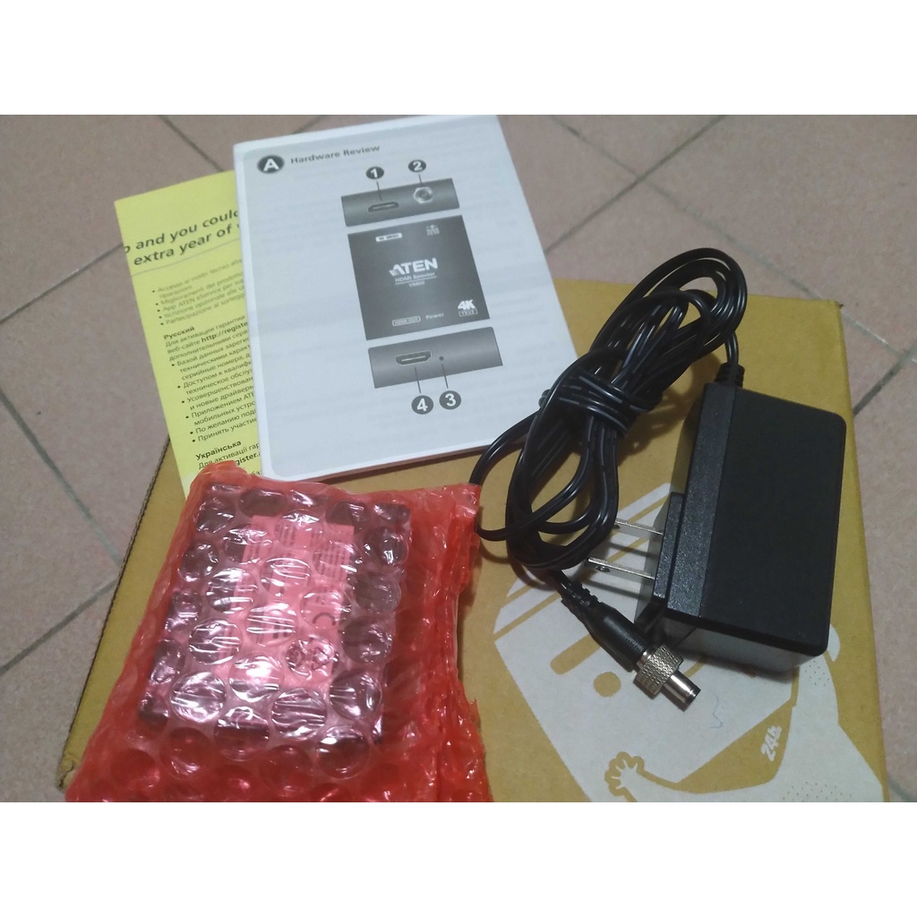 全新盒裝 ATEN True 4K HDMI訊號放大器 (VB800)