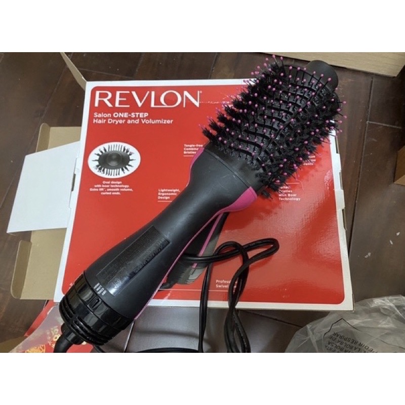 【二手】Revlon露華濃  吹風機整髮器 熱風梳 電棒捲 直髮梳