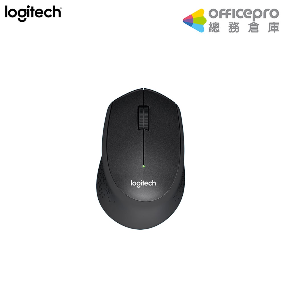 羅技Logitech 無線靜音滑鼠 M331 黑色 電腦周邊 滑鼠鍵盤 無線滑鼠 靜音滑鼠 人體工學專業滑鼠