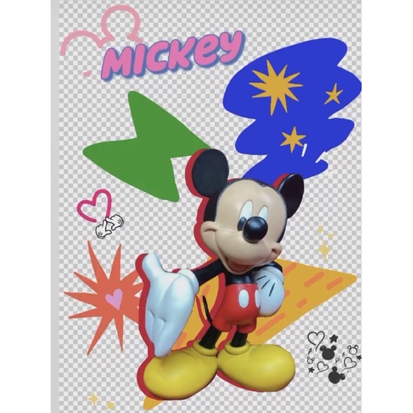 迪士尼 米奇 Mickey 中型雕像擺件(現貨）