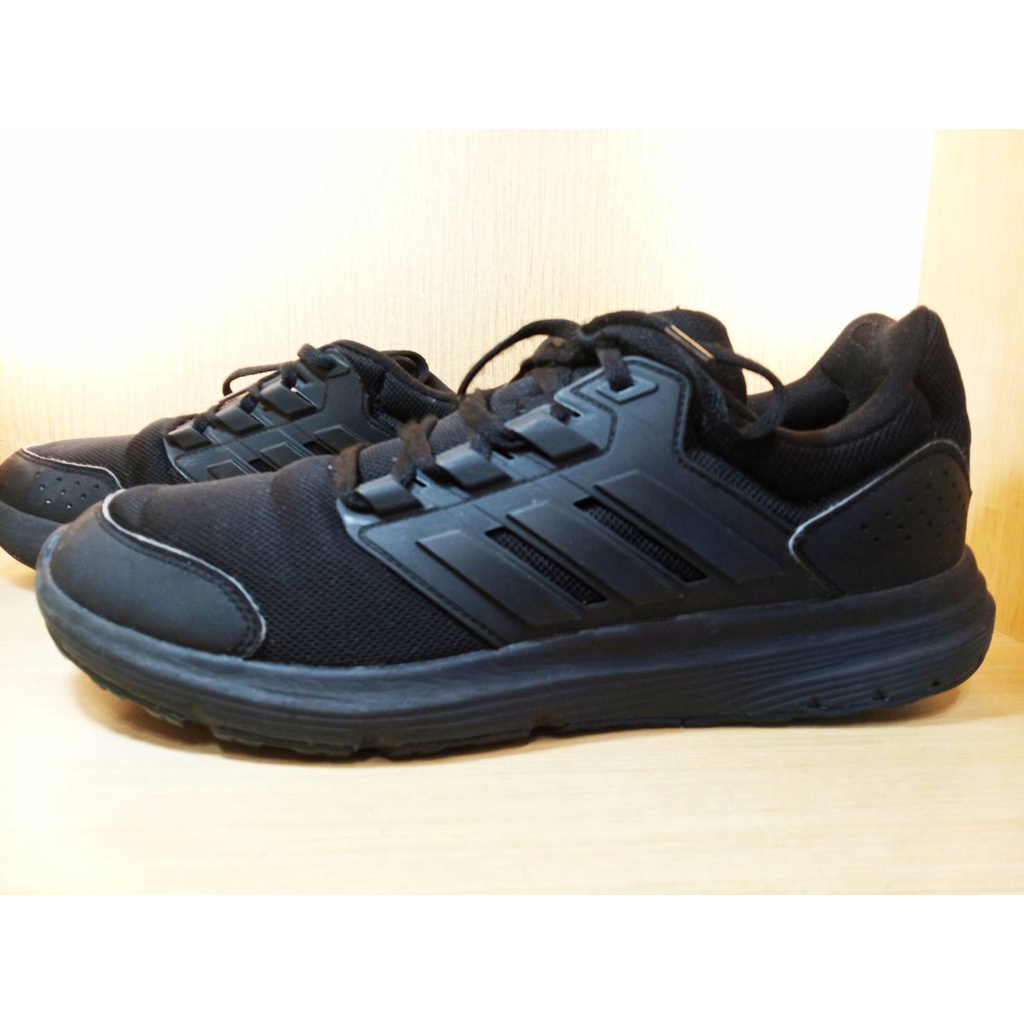adidas 慢跑鞋 Galaxy 4 黑 全黑 男鞋 緩震 回彈 網布 透氣 運動鞋 EE7917