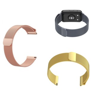 【米蘭尼斯】華米 Amazfit GTS 4 錶帶寬度20mm 智慧手錶 磁吸 不鏽鋼 金屬錶帶
