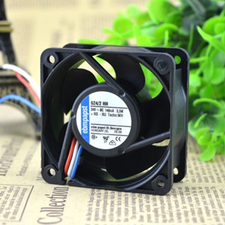 YTH 德國 6025 風扇 624 2 HH 24V 3.5W