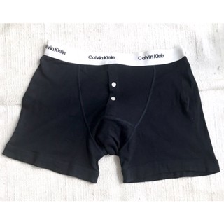 #現貨# CK-Calvin Klein 男大人深藍復古四角內褲