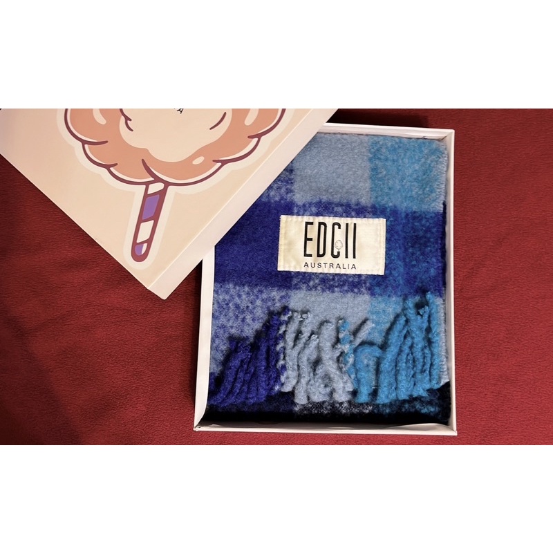 澳洲輕奢品牌 EDGII 棉花糖 圍巾