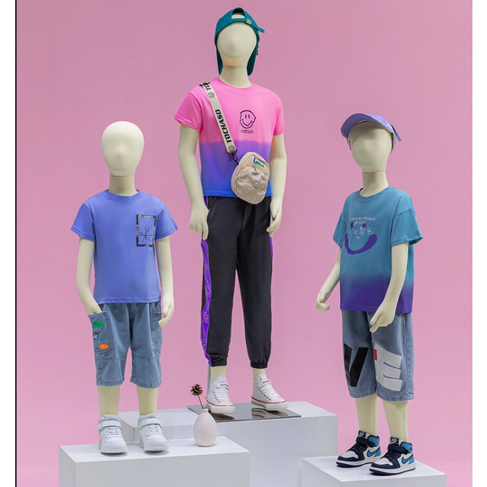 童裝店軟體兒童模特道具全身假人模特架嬰兒男女小孩服裝店展示架