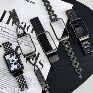 新品【黑色合集】小米手環7 Pro錶帶 米蘭磁吸 金屬錶帶 小米手環 7 Pro 單排鏈錶帶 小米卡扣錶帶 小米替換腕帶