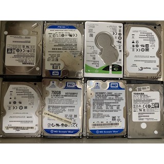 很多顆2.5吋HDD硬碟320G 500G 640G 750G 1000G多個品牌選擇 硬碟狀況很好