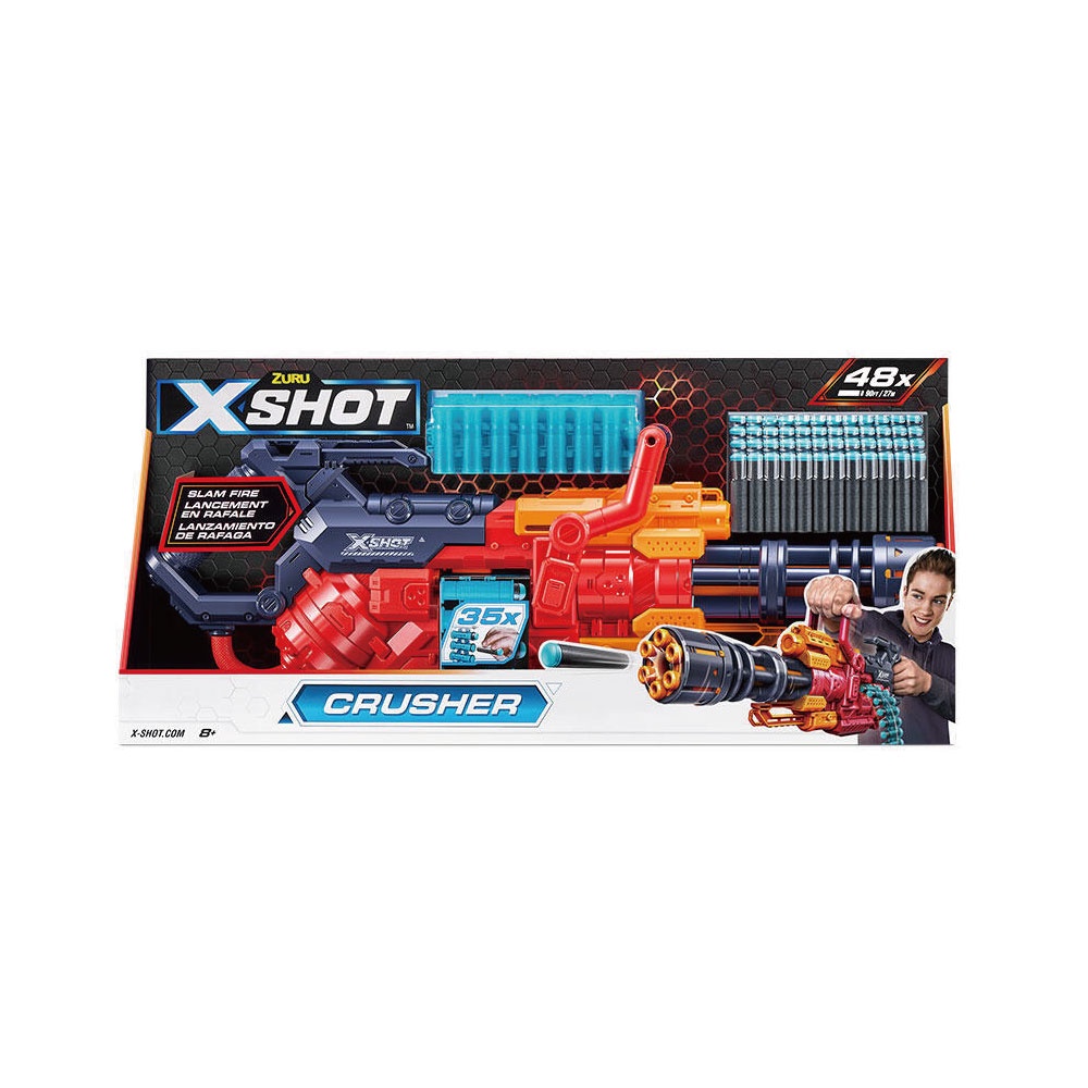 x特攻 X-SHOT 35彈鏈破碎者發射器 ToysRUs玩具反斗城