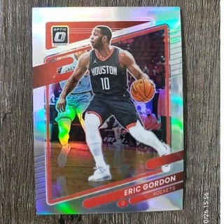 2021-22 Donruss Optic Holo 休士頓火箭隊 Eric Gordon 閃亮平行卡