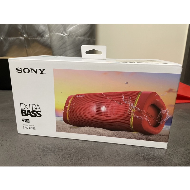 二手 近乎全新 SONY SRS-XB33 公司貨 SRSXB33 藍牙喇叭 重低音 免持通話 IP67防水