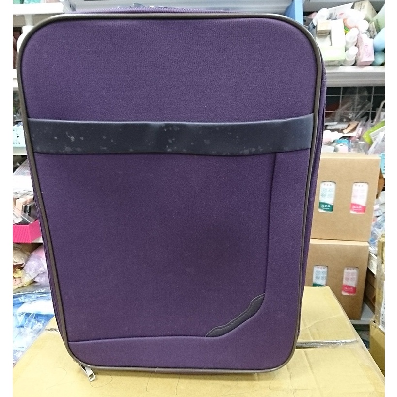 209-二手 20吋紫色行李箱 登機箱