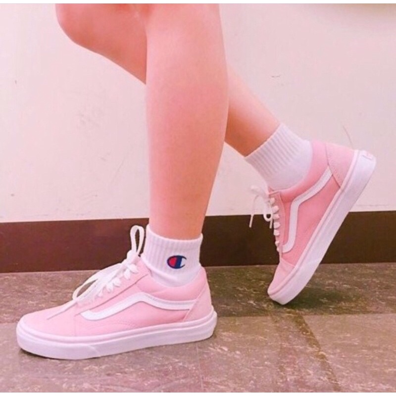 Vans Classics Old Skool 粉紅球鞋24.5