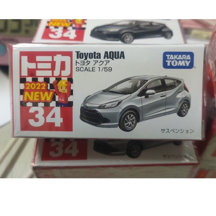 (現貨) Tomica 2022 新車貼 34 Toyota AQUA