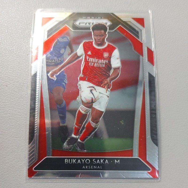 2020～21 Soccer Panini Prizm Bukayo Saka.M 金屬卡 球員卡