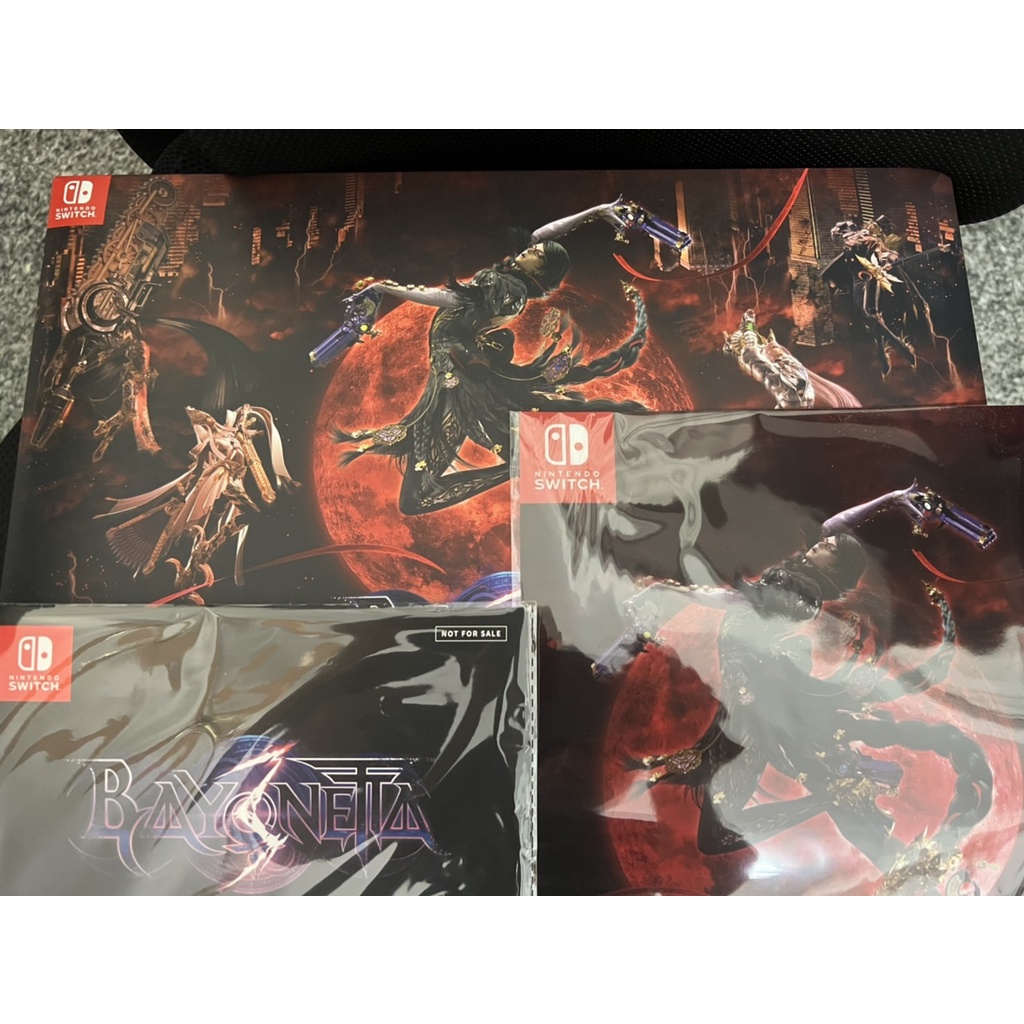 （ 附特典 3個 ）少量現貨 中文版 NS Switch 蓓優妮塔3 特別版 魔兵驚天錄3 Bayonetta