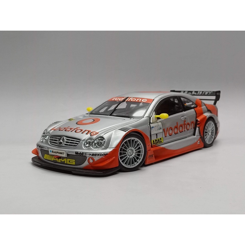 Maisto 1:18(1/18) Mercedes-Benz CLK AMG DTM 賓士 賽車 模型車