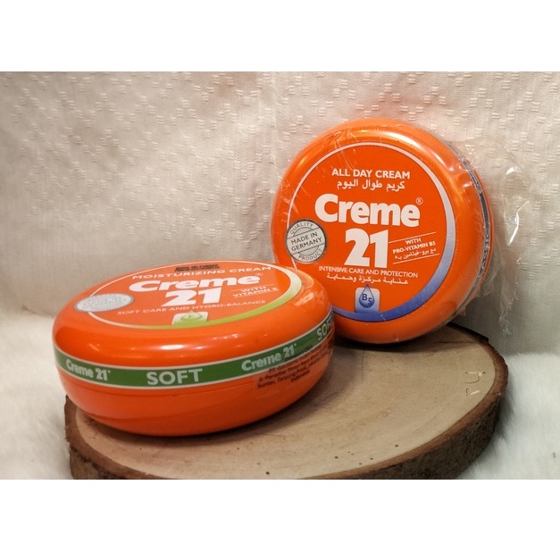 阿拉伯保濕霜 Creme 21 Pro 維生素 B5 E 全天霜保濕柔軟密集