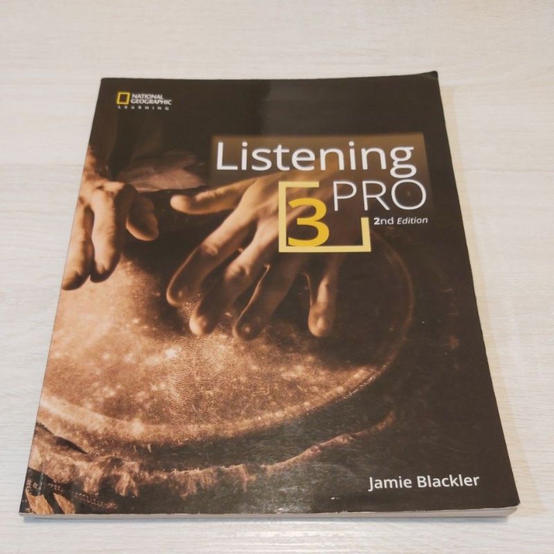 已保留 Listening pro 3 2nd Edition