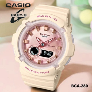 Image of 卡西歐 Gshock Baby G-280 數字模擬手錶多功能防水運動手錶雙時間