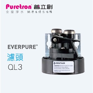 【普立創Puretron】Everpure愛惠浦淨水器濾芯專用 金屬卡式濾頭QL3 公司貨 高品質 可議價 保證賣場最低