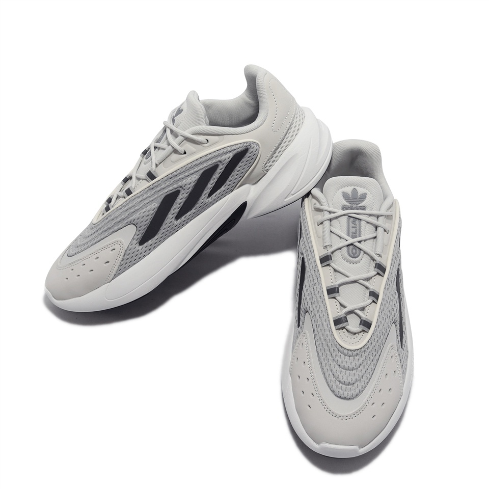 𝓑&amp;𝓦現貨免運 Adidas Ozelia 男休閒鞋 灰黑 GZ4881