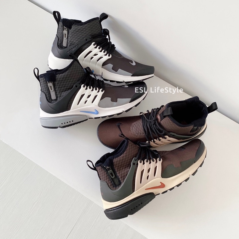 -ESL- 現貨 NIKE AIR PRESTO MID UTILITY 復古 魚骨鞋 襪套 拉鏈 DC8751-200