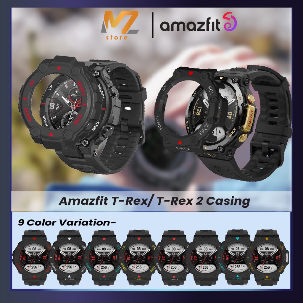 Amazfit T-Rex Pro/ T-Rex 2 保護套、TPU / 硬質運動保護套、外殼防摔防刮保護