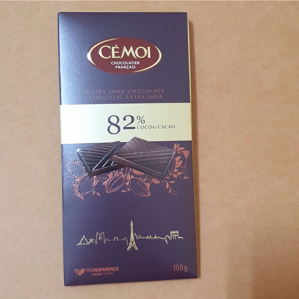 【COSTCO 好市多代購】現貨 法國 CEMOI%黑巧克力 100g